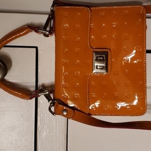 Arcadia orange crossbody bag